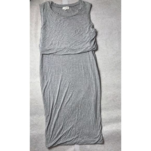 Freeway Stretch Medium Gray Dress Bodycon - Picture 8 of 9